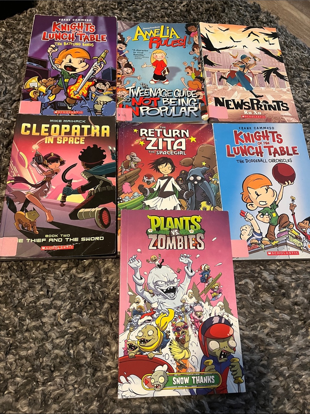 Scholastic Graphic Novel Set